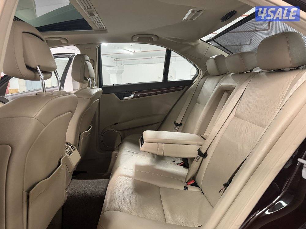 مرسيدس C200 موديل 2011 عداد 115 الف وارد الوكاله بحاله نادره جدا9