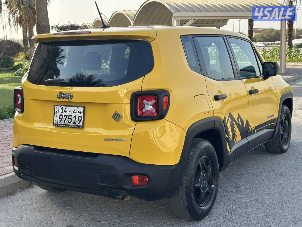 للبيع JEEP RENEGADE SPORT موديل 2016 وارد الوكالة5