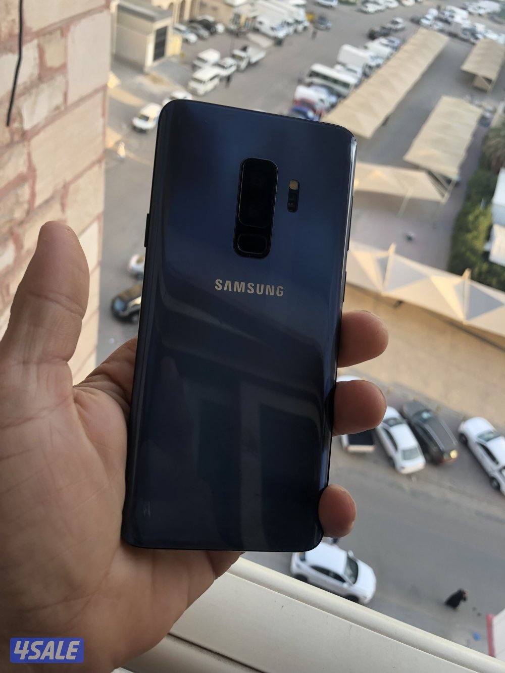 سامسونج S9 بلس ذي الورد ولا خدش من النوادر0