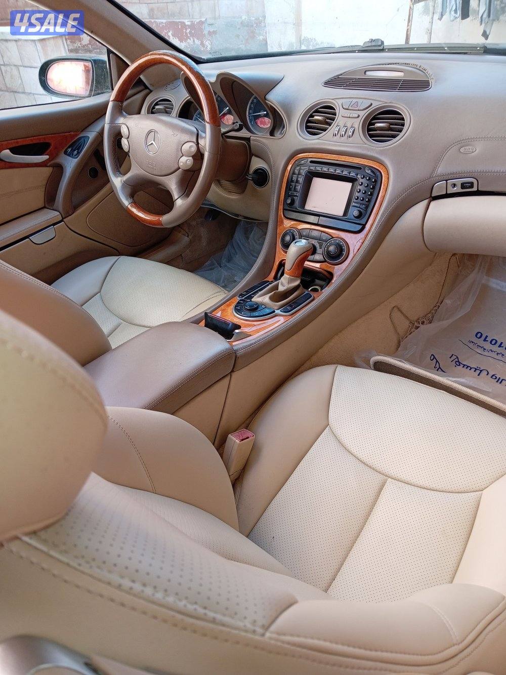 سياره مرسيدس موديل ٢٠٠٤ كشف سبور حاله جيده9