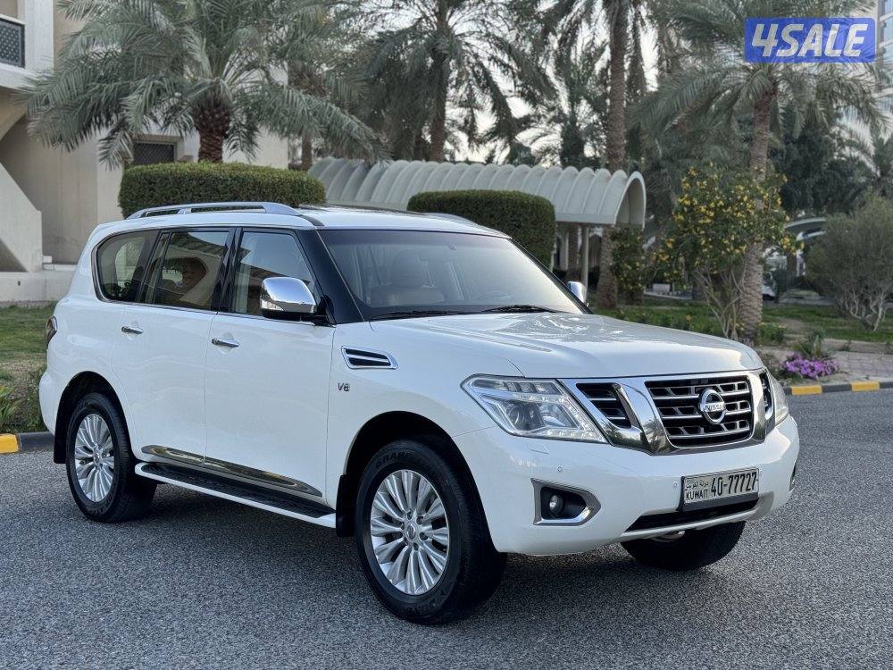 نيسان باترول بلاتنيوم موديل 2016 بحاله الوكاله شرط الفحص1