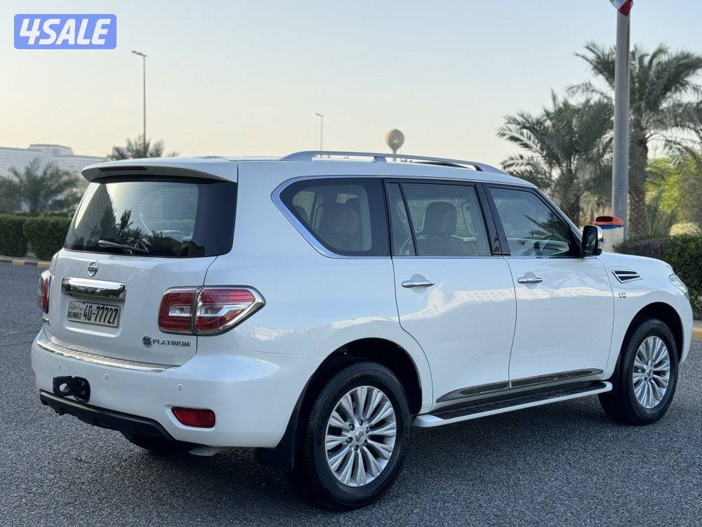 نيسان باترول بلاتنيوم موديل 2016 بحاله الوكاله شرط الفحص3