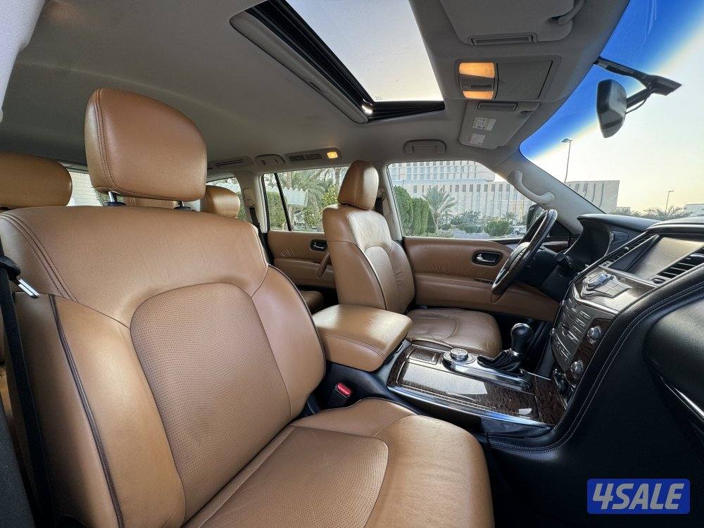 نيسان باترول بلاتنيوم موديل 2016 بحاله الوكاله شرط الفحص10