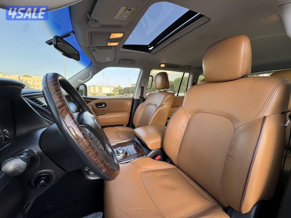 نيسان باترول بلاتنيوم موديل 2016 بحاله الوكاله شرط الفحص12