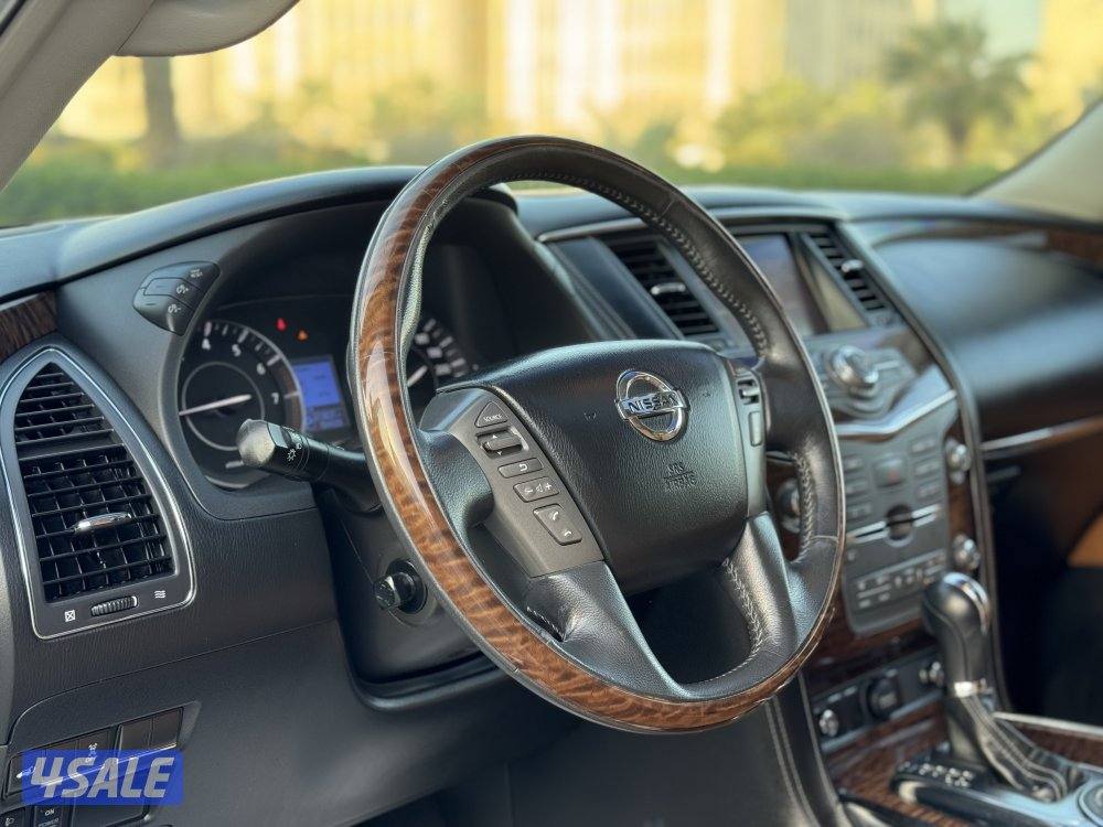 نيسان باترول بلاتنيوم موديل 2016 بحاله الوكاله شرط الفحص14