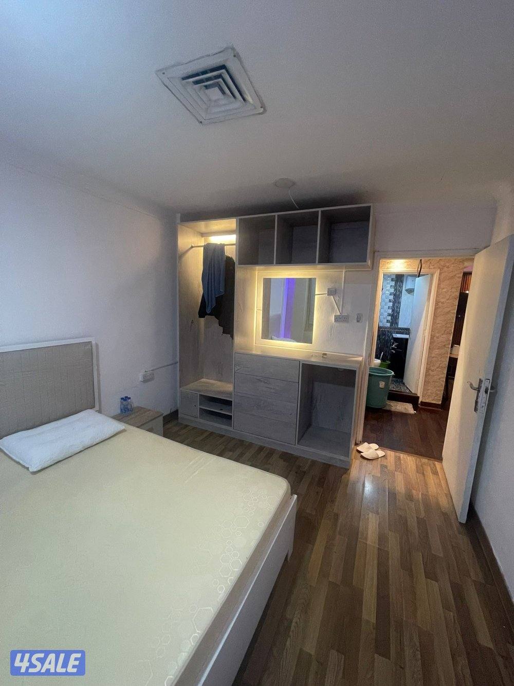 شقةايجارغرفةصالةحمام مطبخ تشطيب جديد تكيف سنترال باااارد مصافط متوفرة9