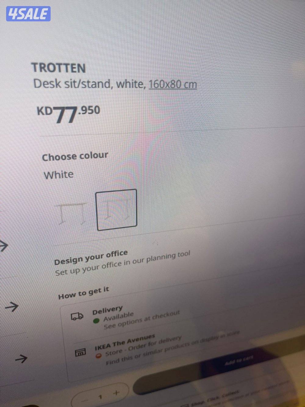 طاولة كمبيوتر من ايكيا3