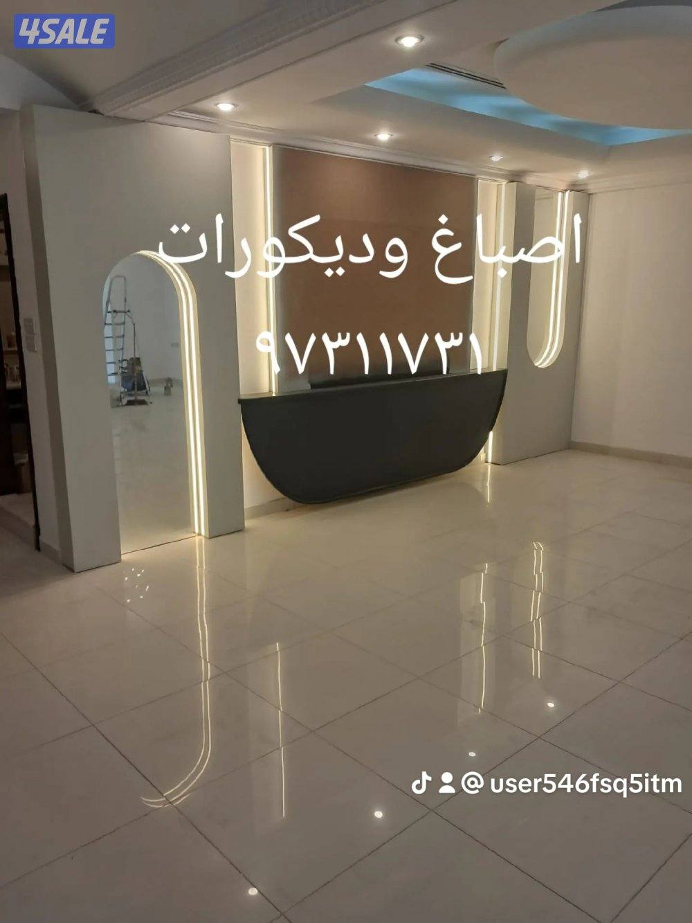 اثاث الديكور والزينه جبس بورد واصباغ وباركيه0