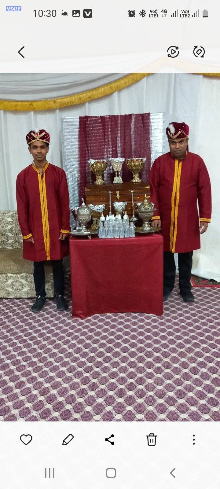 تقديم القهوة العربي والتمور3