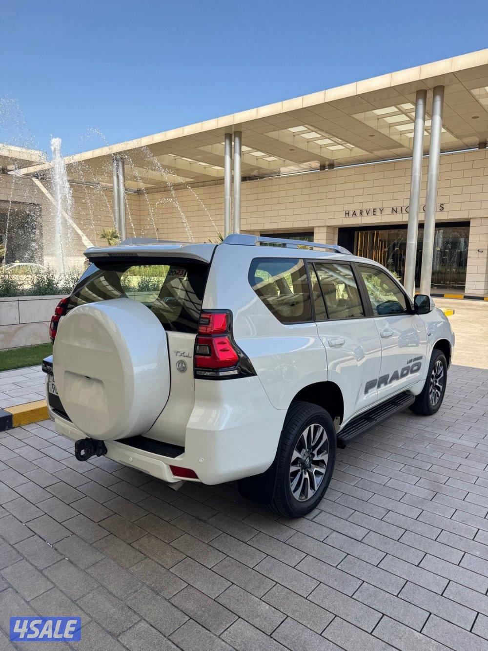 برادو TXL الساير. صبغ الوكاله. عداد (30) الف كم1