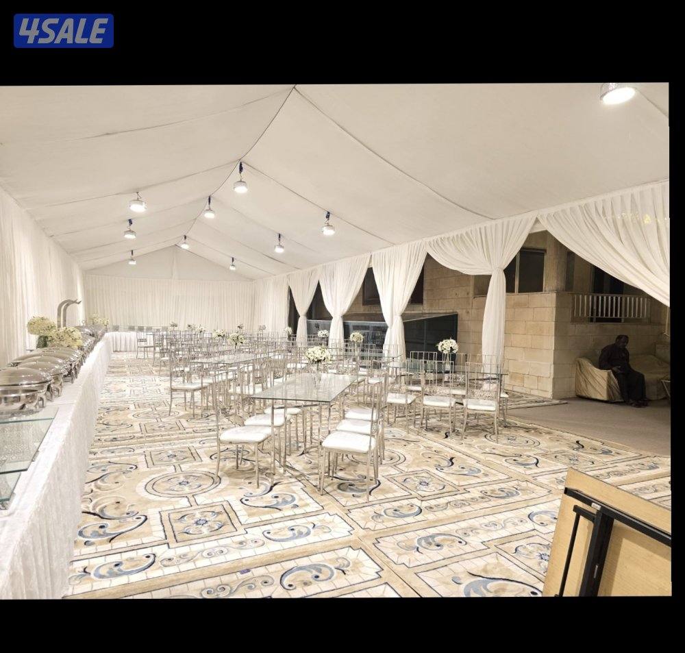 تأجير كراسي وطاولات وزينه منازل وجميع مستلزمات الافراح1