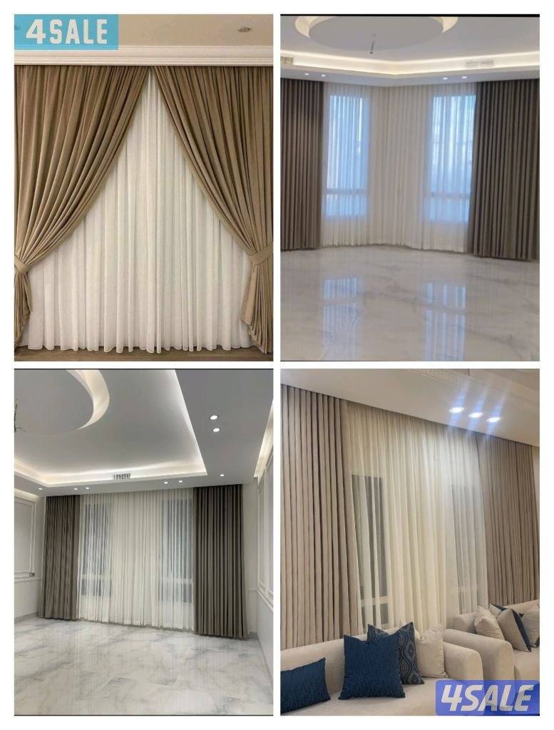 تفصال وتنجيد جميع الموديلات حسب الطلب اسفنج البغلي ستائر وفيفي ورول11