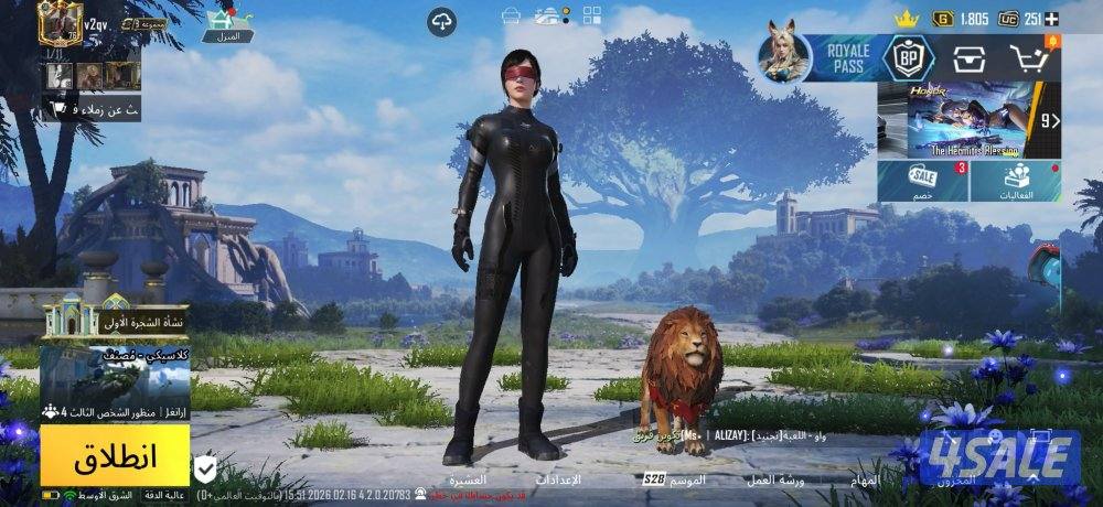 للبيع حساب ببجي بيعه سريعه0