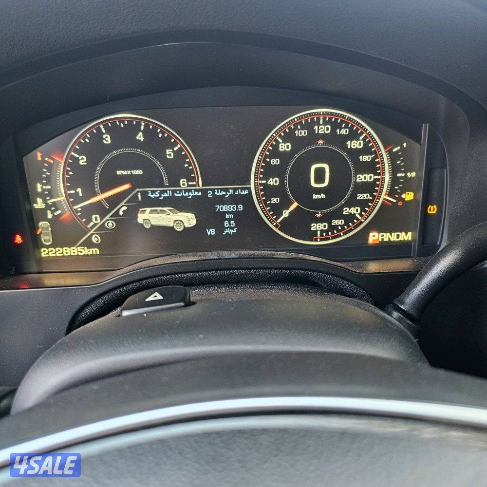 Cadillac Escalade platinum 2015 صبغ الوكالة8