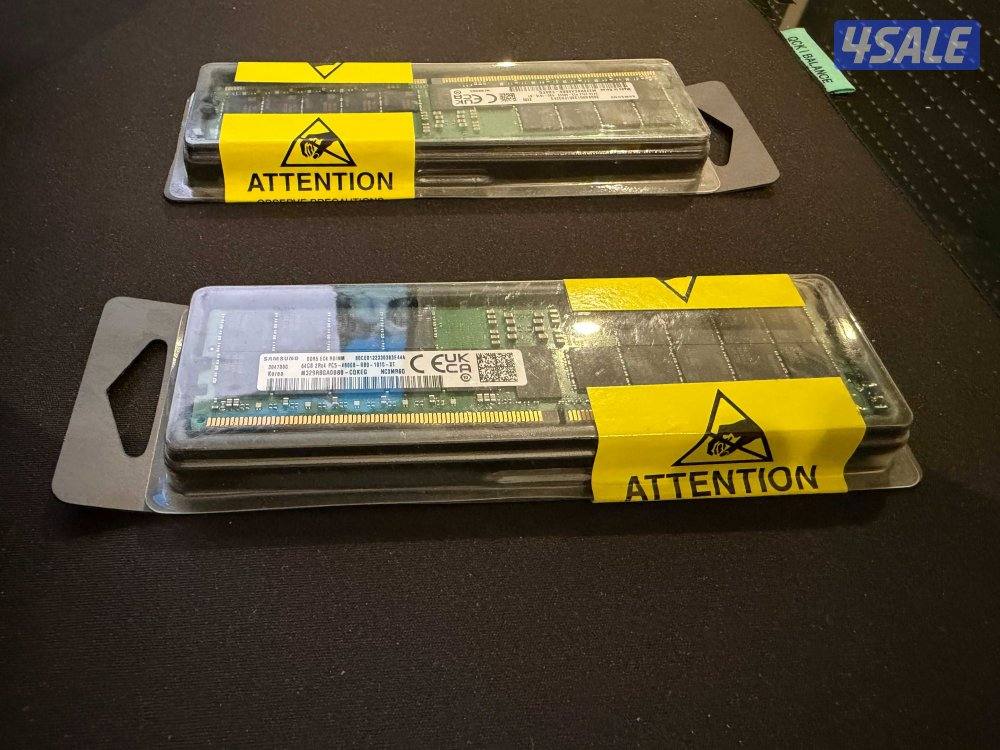 Samsung Rdimm Server Ram 64GBx2-PC5-4800B-M329R8GA0BB0-CQ0