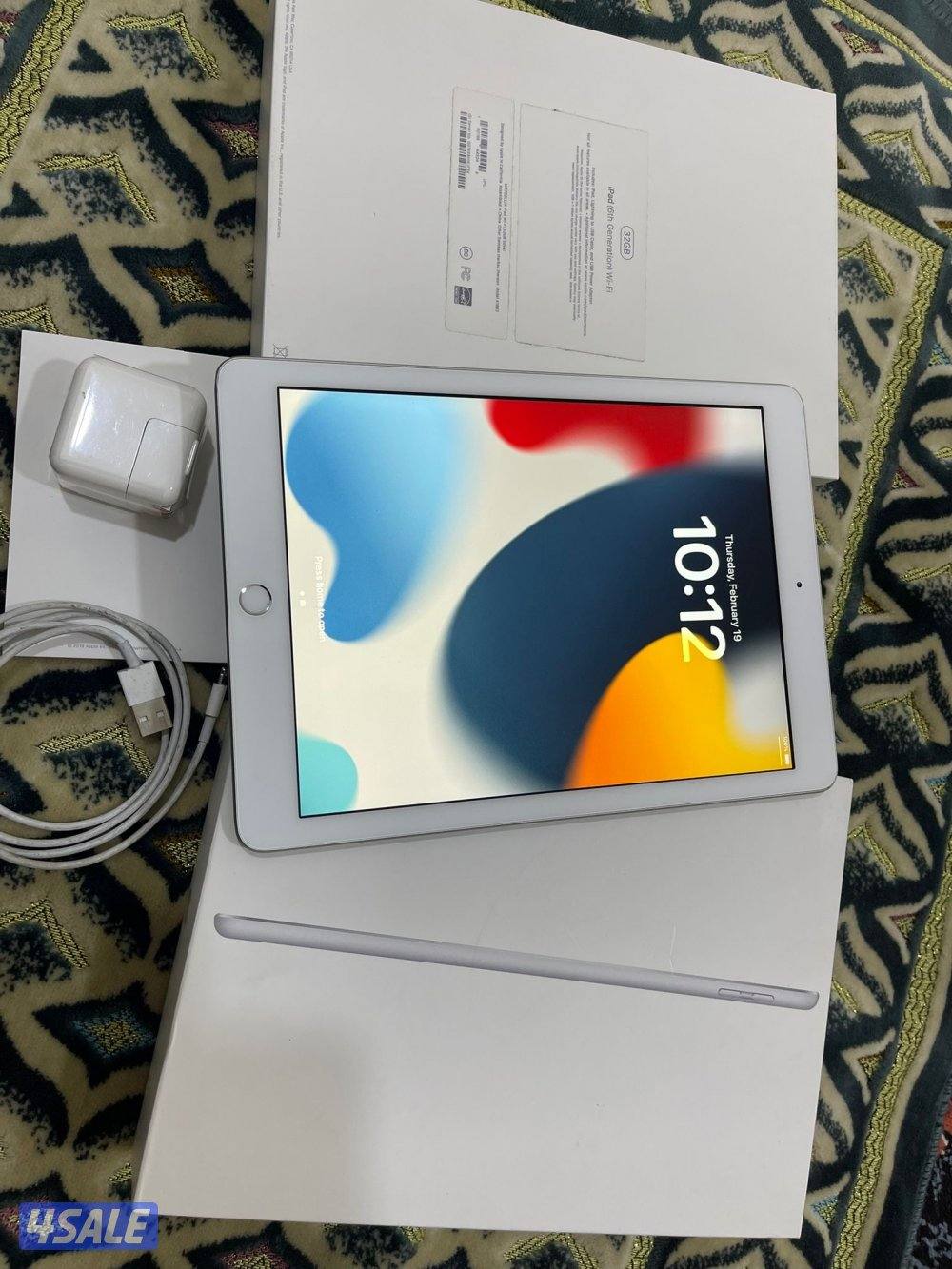 ايبادابل 6 الجيل السادس نظيف حيل 32 غيغا مع الكرتون والشاحن الاصلي1