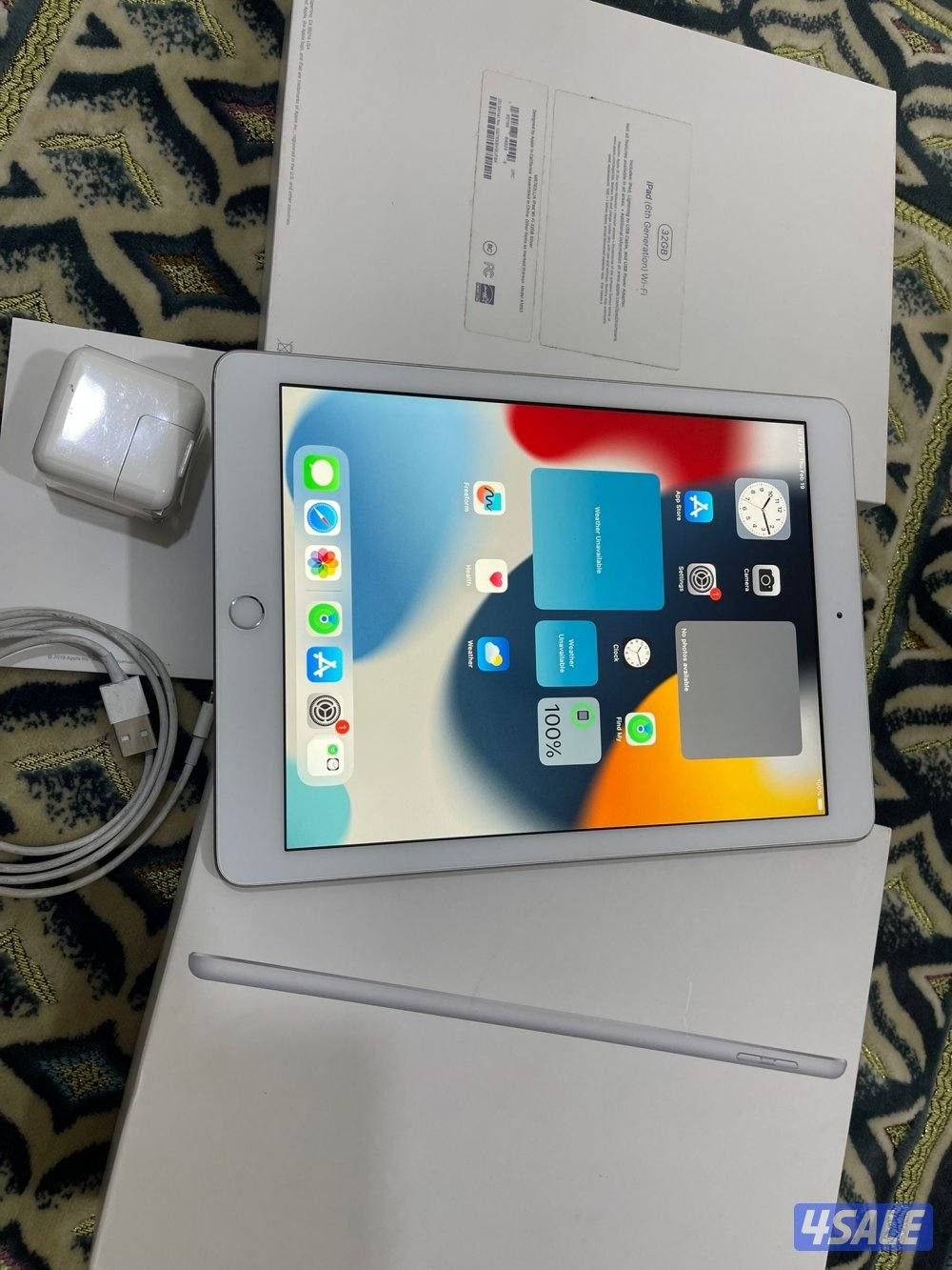 ايبادابل 6 الجيل السادس نظيف حيل 32 غيغا مع الكرتون والشاحن الاصلي2