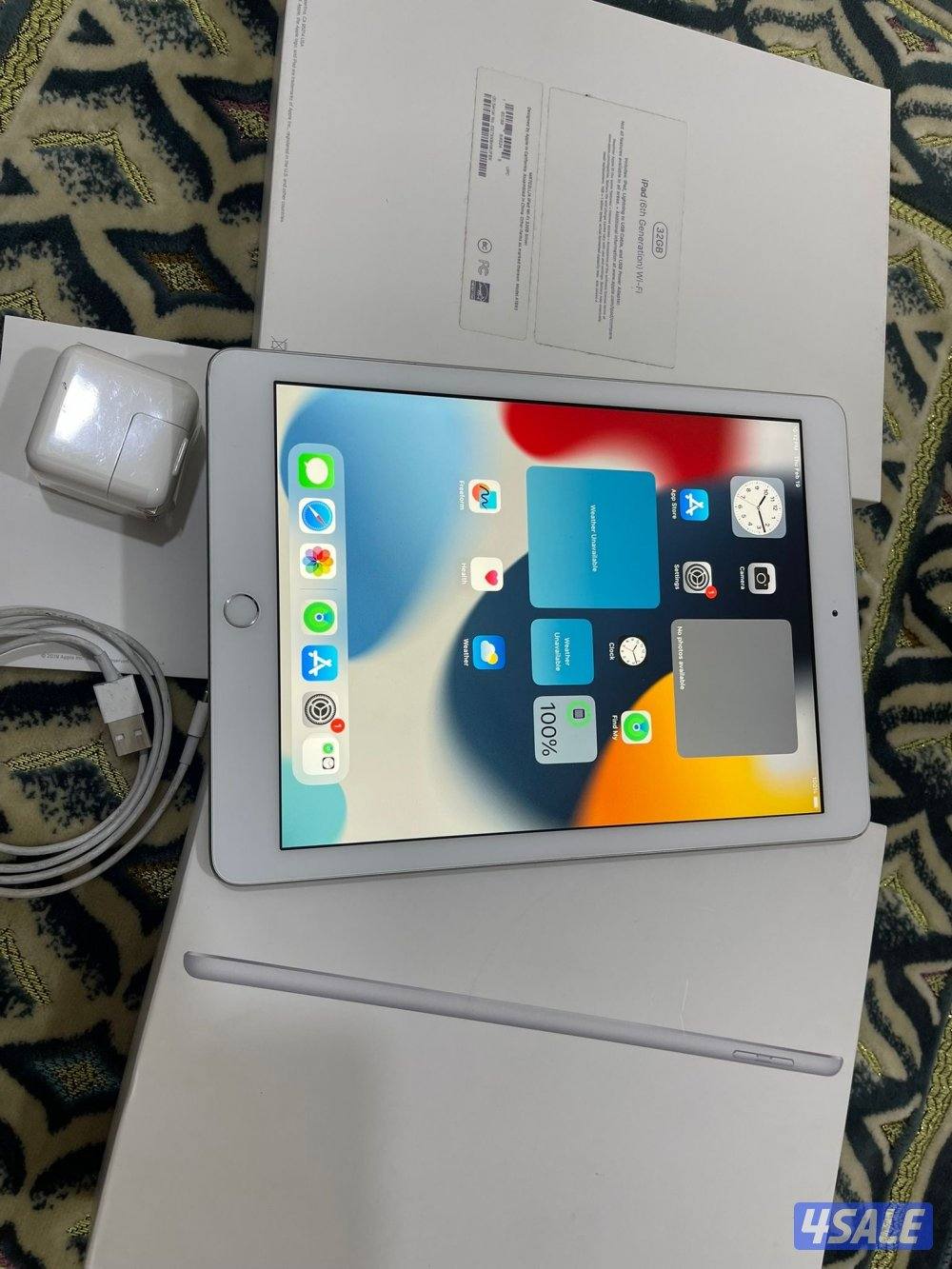 ايبادابل 6 الجيل السادس نظيف حيل 32 غيغا مع الكرتون والشاحن الاصلي3