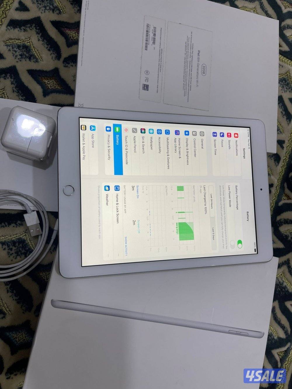 ايبادابل 6 الجيل السادس نظيف حيل 32 غيغا مع الكرتون والشاحن الاصلي7