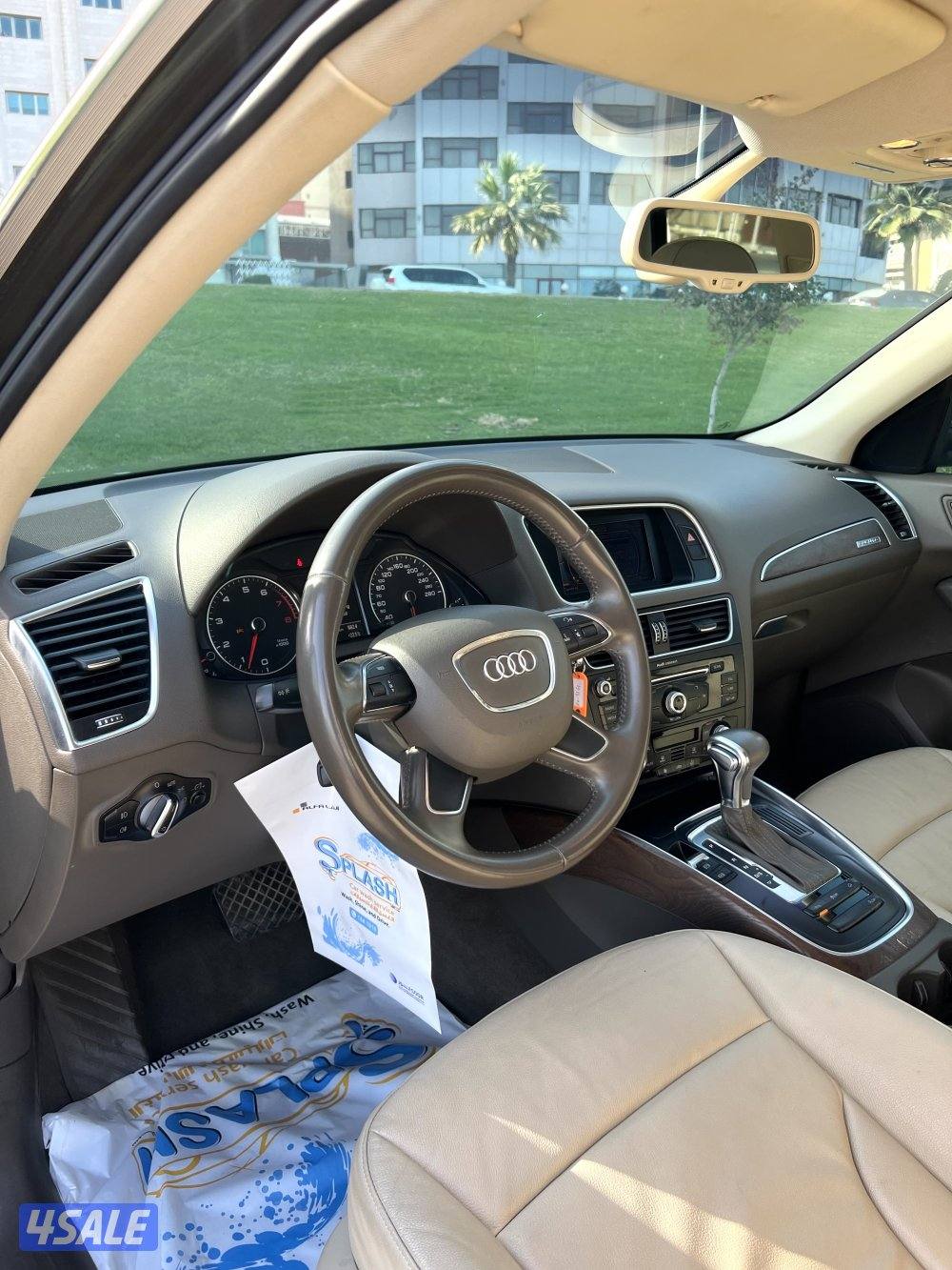 اودي Q5موديل 2014 عداد140 الف كامل المواصفات صبغ وكالة شرط الفحص الفحص7