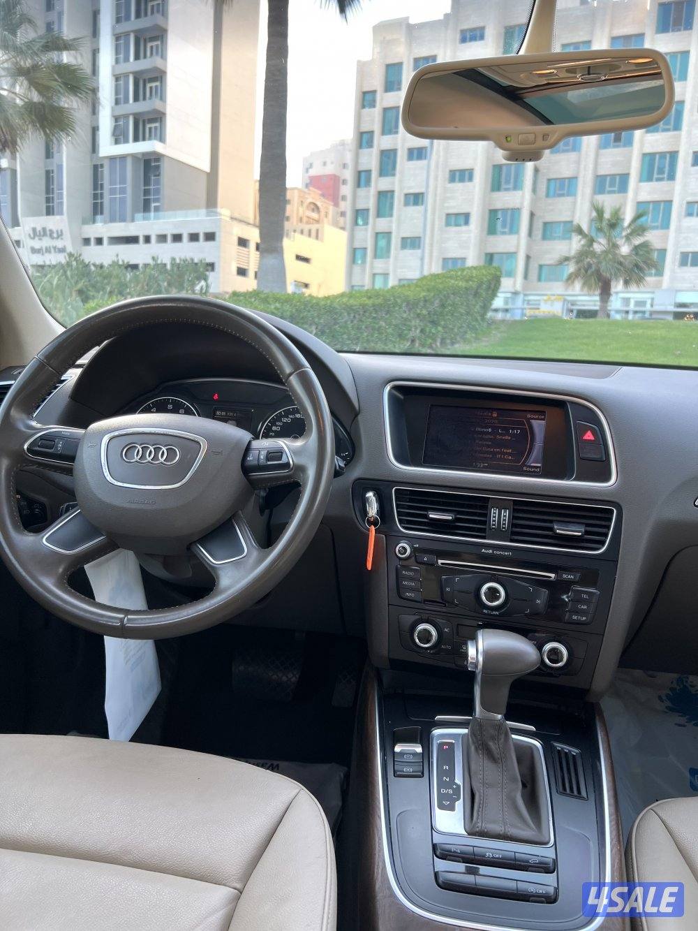 اودي Q5موديل 2014 عداد140 الف كامل المواصفات صبغ وكالة شرط الفحص الفحص13