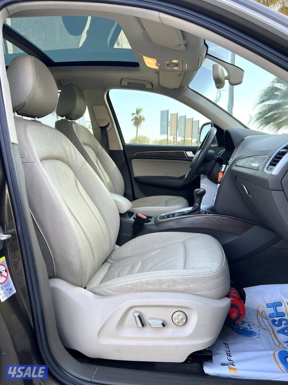 اودي Q5موديل 2014 عداد140 الف كامل المواصفات صبغ وكالة شرط الفحص الفحص15