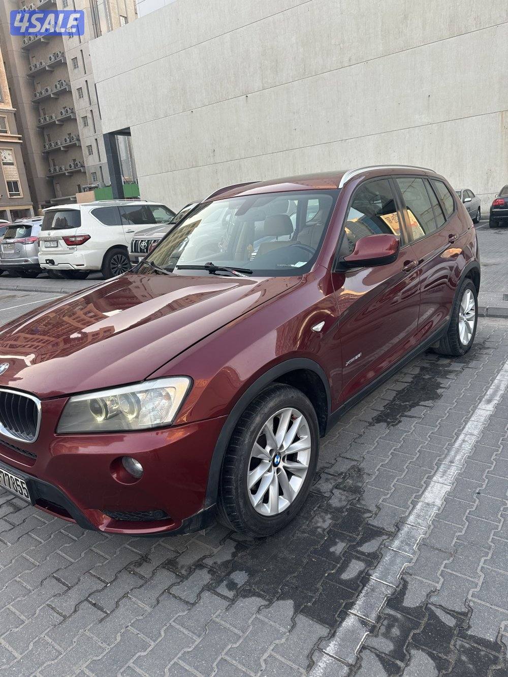 BMW 2013 x3  للبيع. بحالة جيدة شرط الفحص1