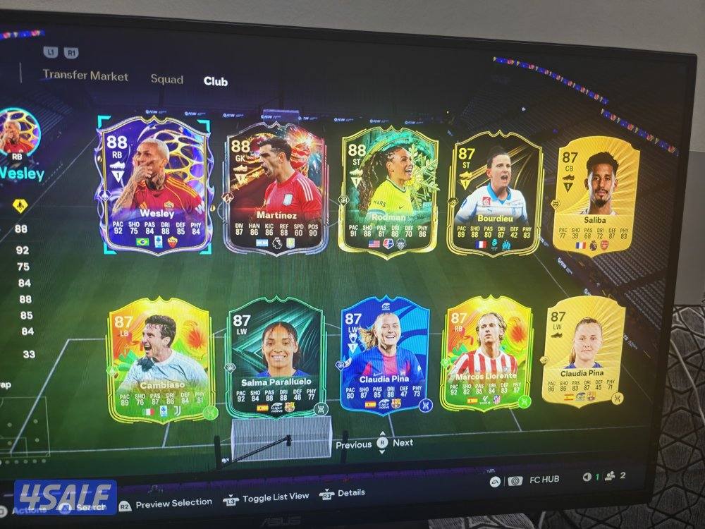 للبيع حساب فيفا fc 26  بقيادة مبابي السنة فيه كوينز مليونين 400 الف3