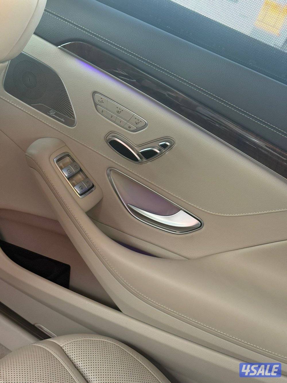 مرسيدس اس ٤٠٠ اس ابيض داخل بيج وكالة قطر له ملف في البشر ماشي ١٥٥ كيلو3