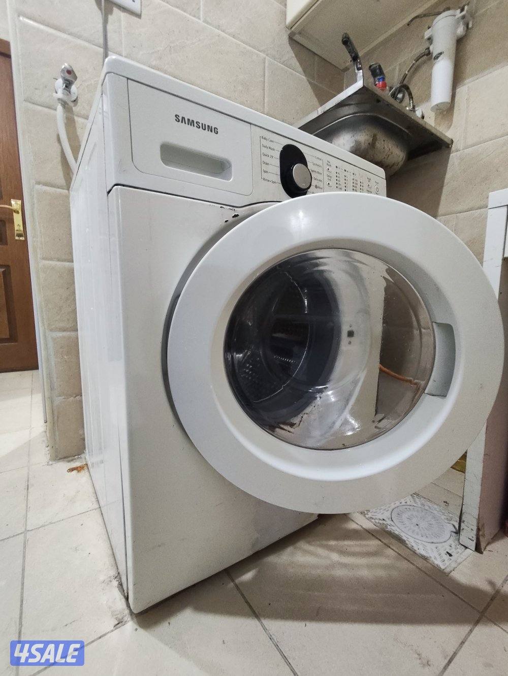 غسالة سامسونج 8 كيلو - Samsung Diamond - للبيع بالمنقف1