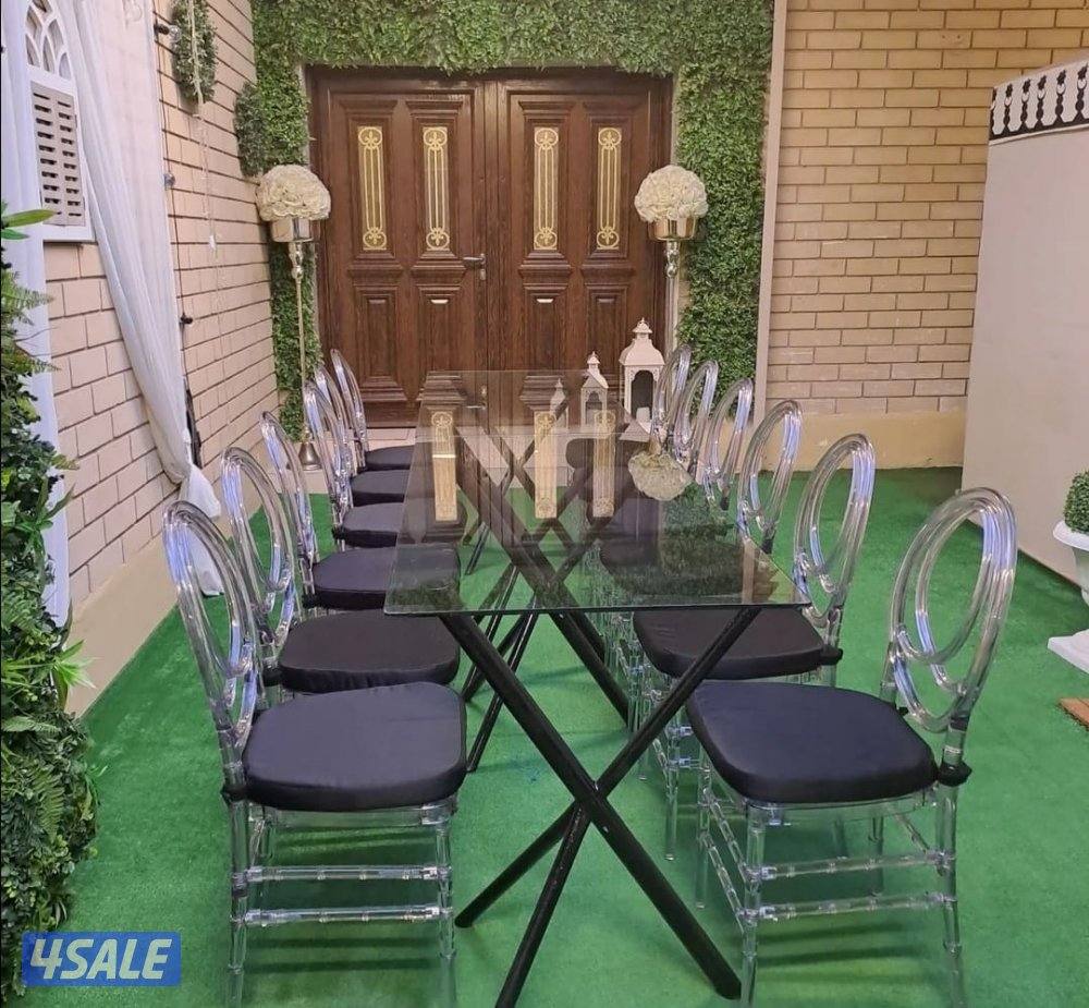 تأجير كراسي وطاولات وزينه وخدمات ضيافة وجميع مستلزمات1