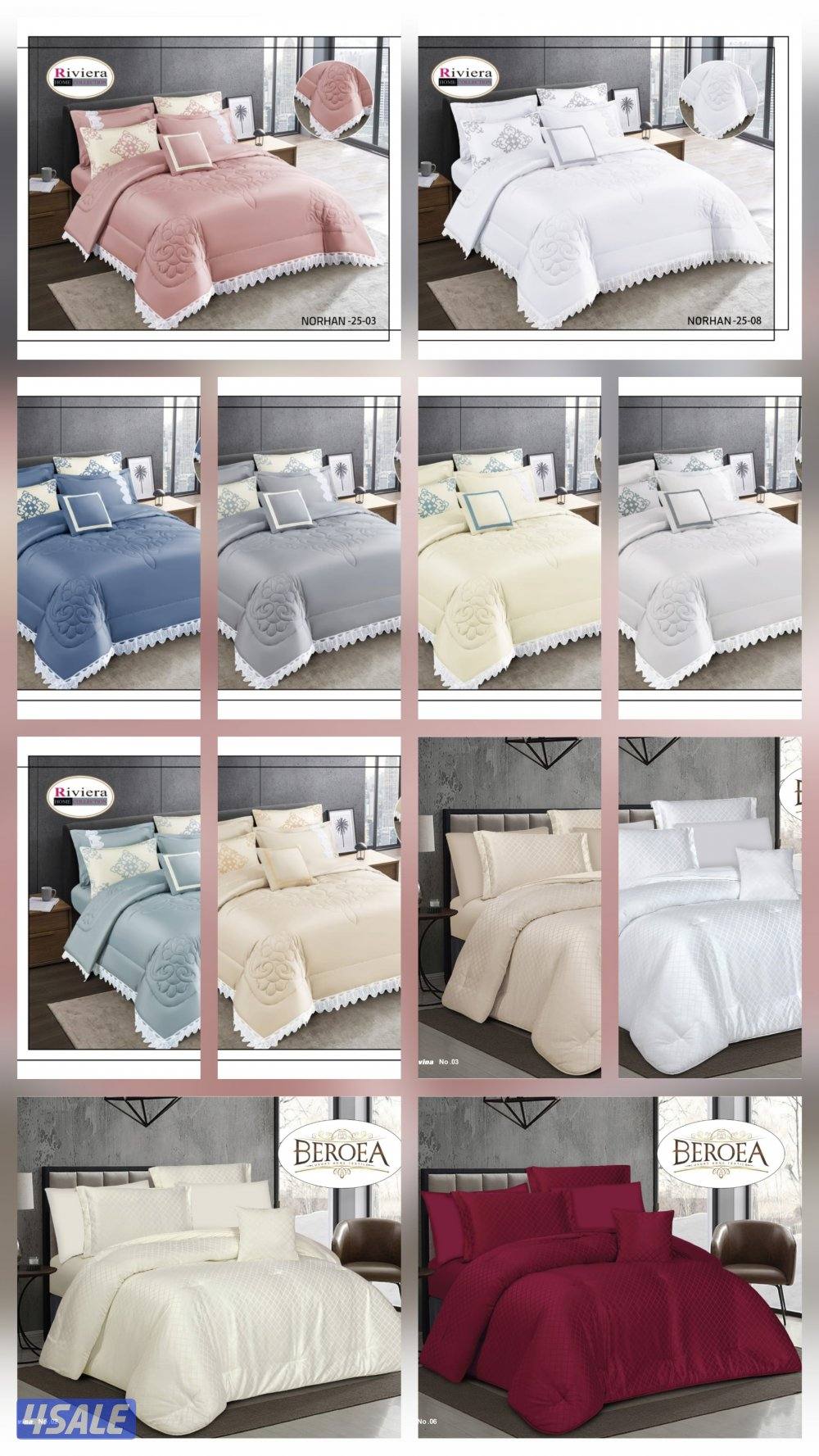 أحدث تشكيلة من الديباجات والمخاد الفندقي والطبي السعر حسب المديل10