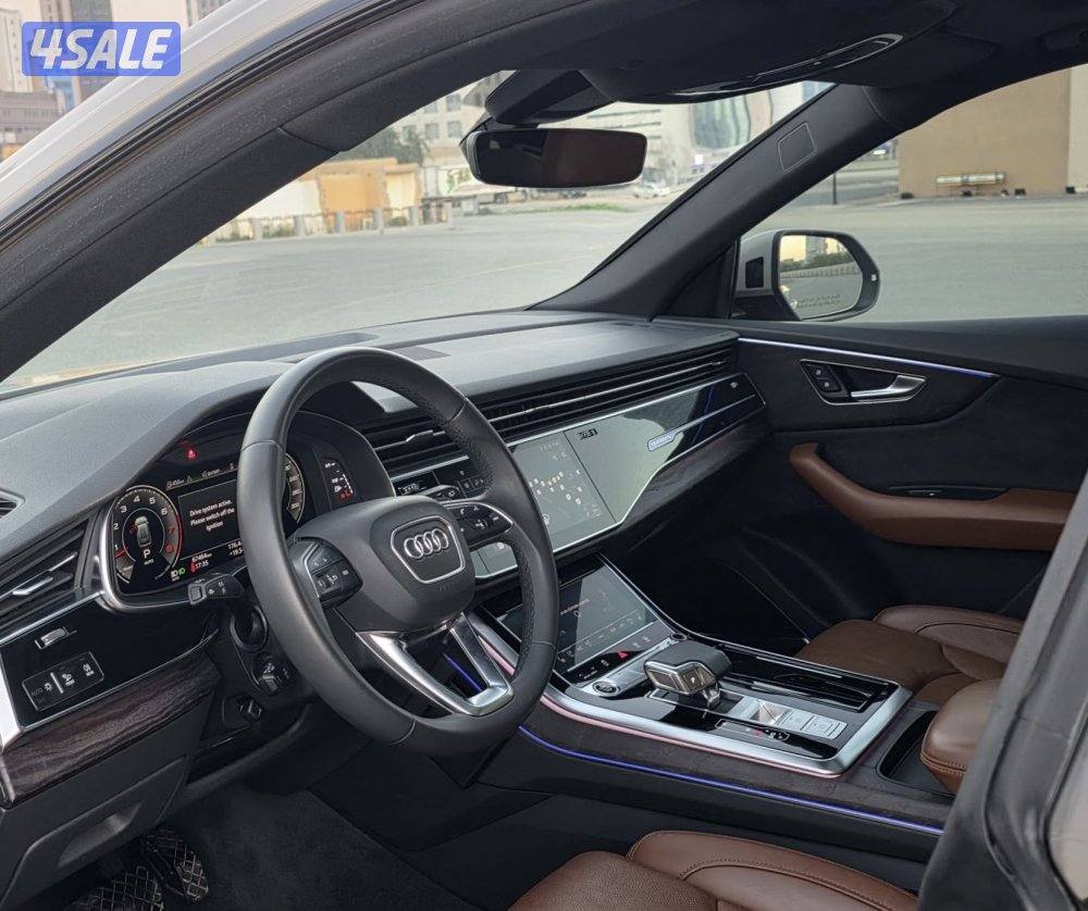 اودي Q8 اس لاين موديل /2021 عداد/67 الف لون مميز6