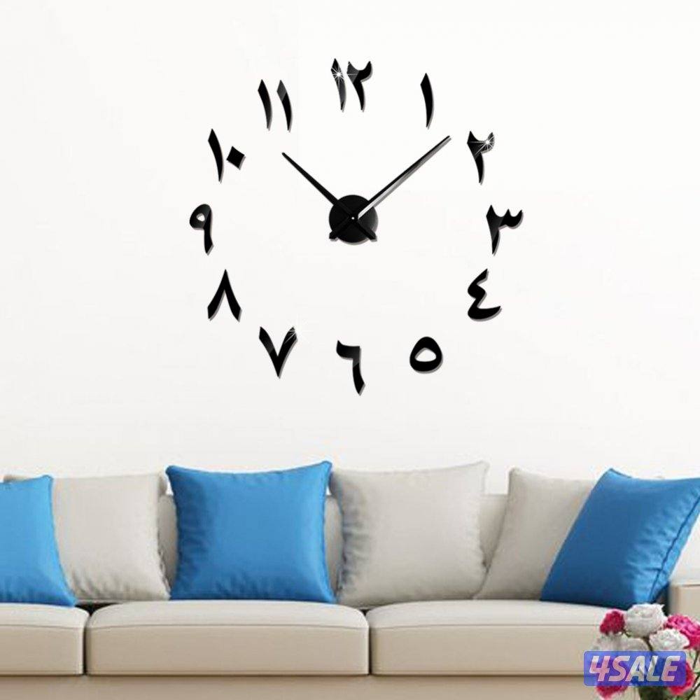 ساعات حائط ثري دي تركيب علي الطوفه بالمقاس اللي تبيه2