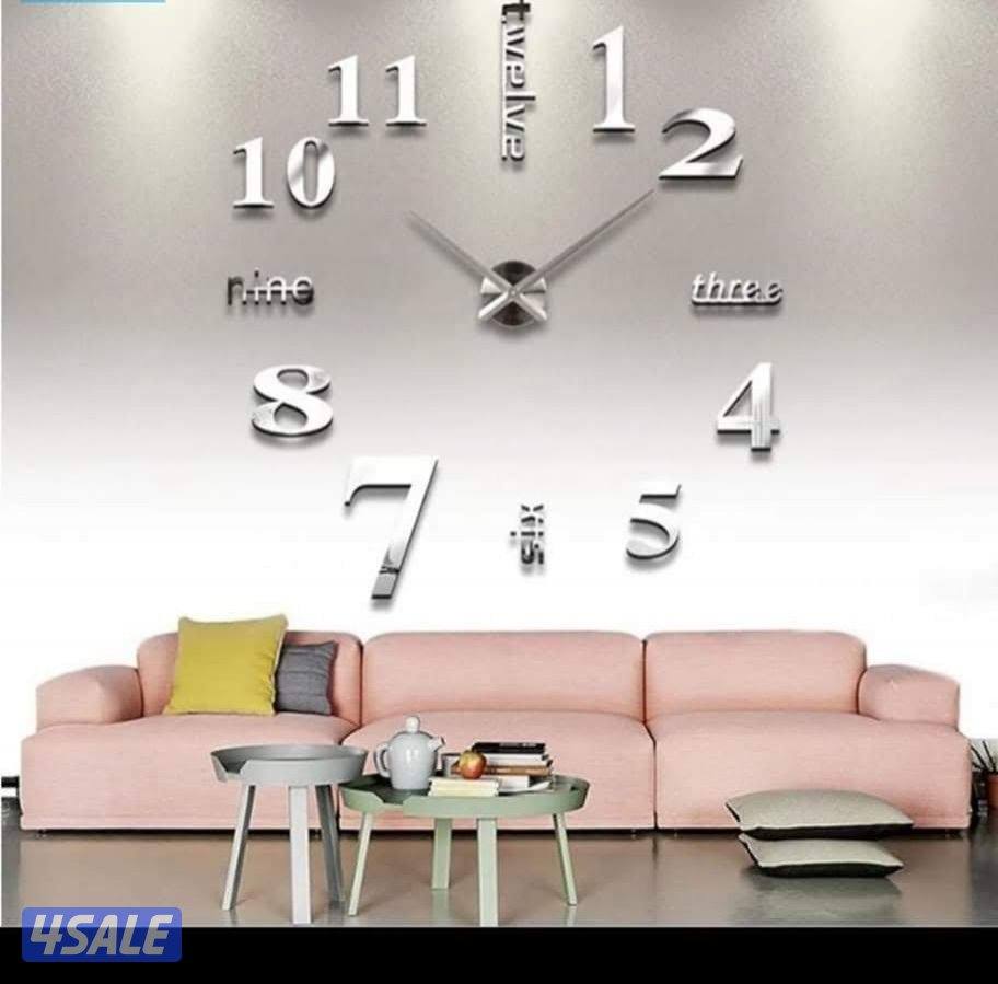 ساعات حائط ثري دي تركيب جميع مناطق الكويت نتحكم في المقاس المطلوب2