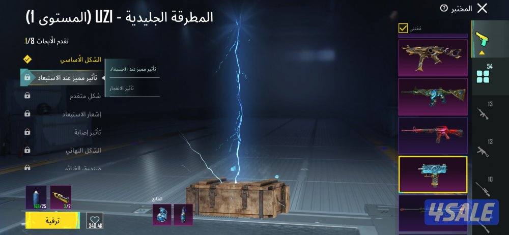 بيع حساب بابجي العالميه4