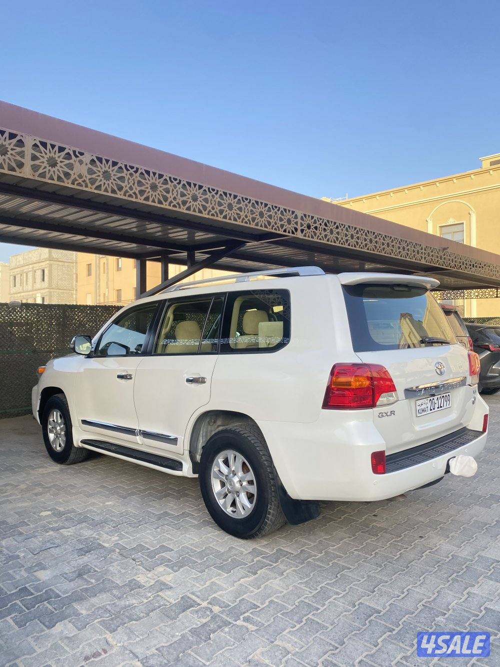 لاند كروزر 2012 صبغ وكاله3