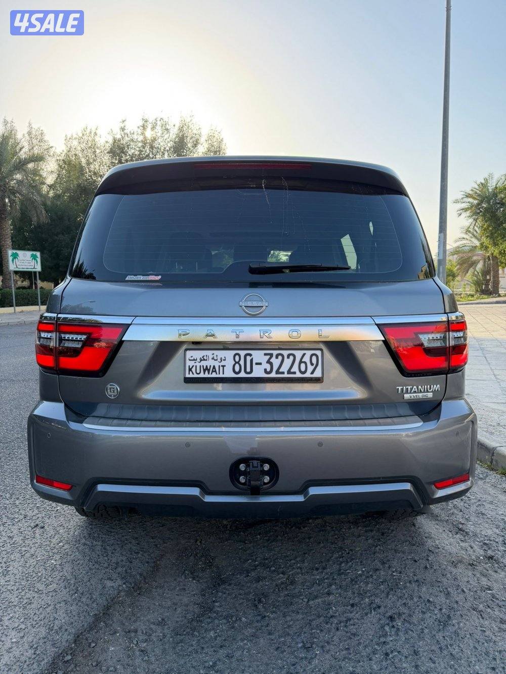 باترول تيتانيوم 2023 البابطين بحاله الوكاله عداد 57 الف0