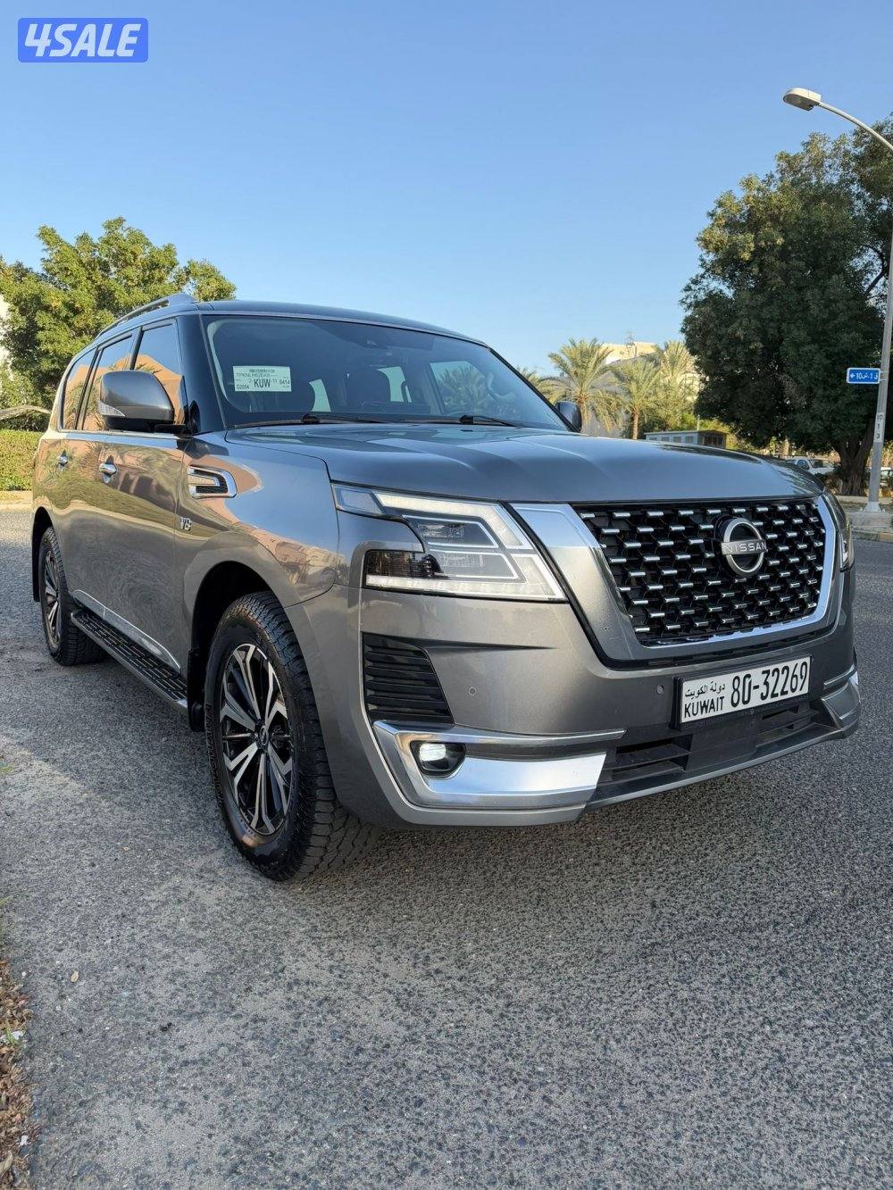 باترول تيتانيوم 2023 البابطين بحاله الوكاله عداد 57 الف1