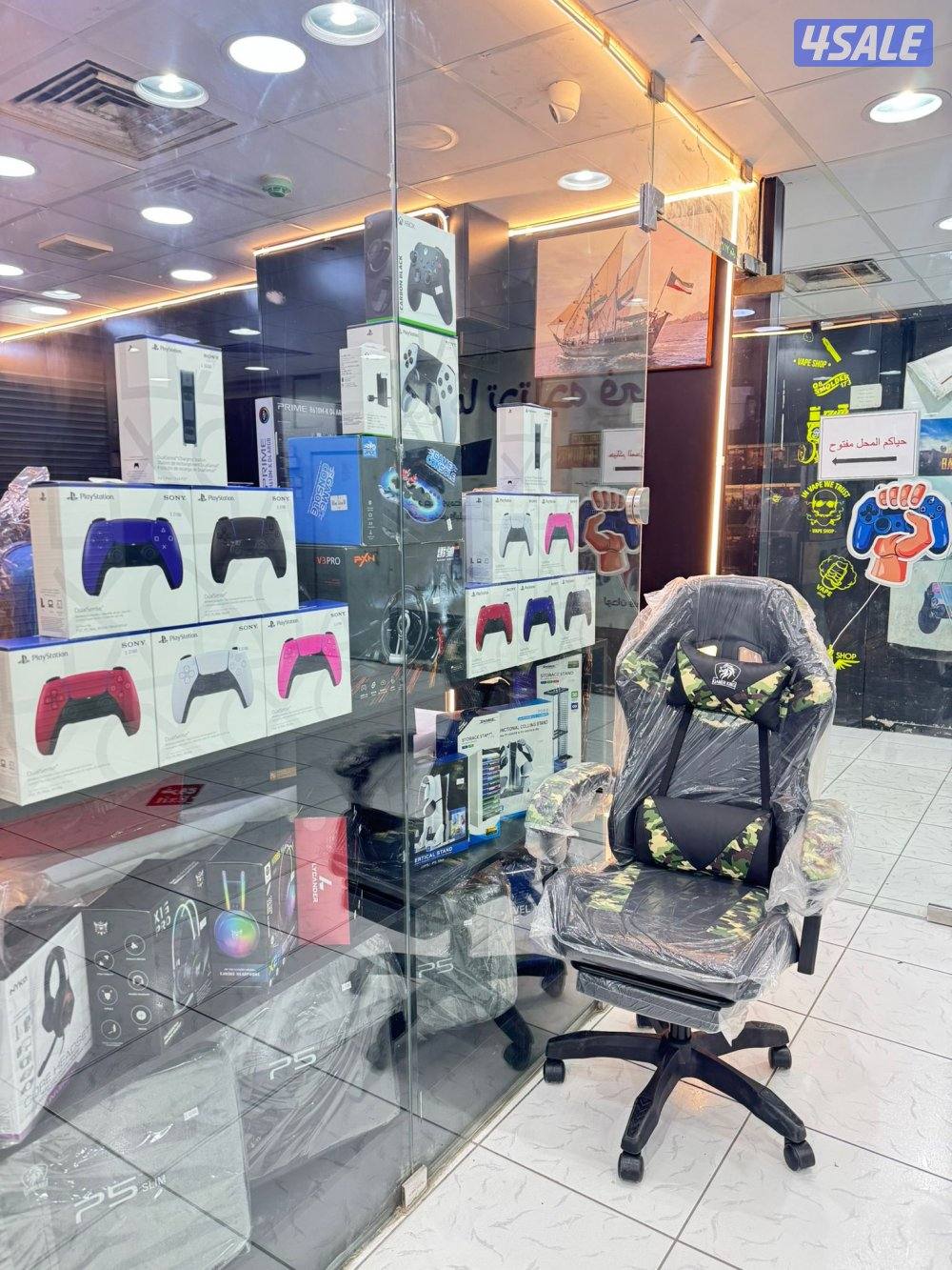 محل سوني 4،5 ننتندو سويتش 1،2 واكس بوكس واكسسواراتهم1