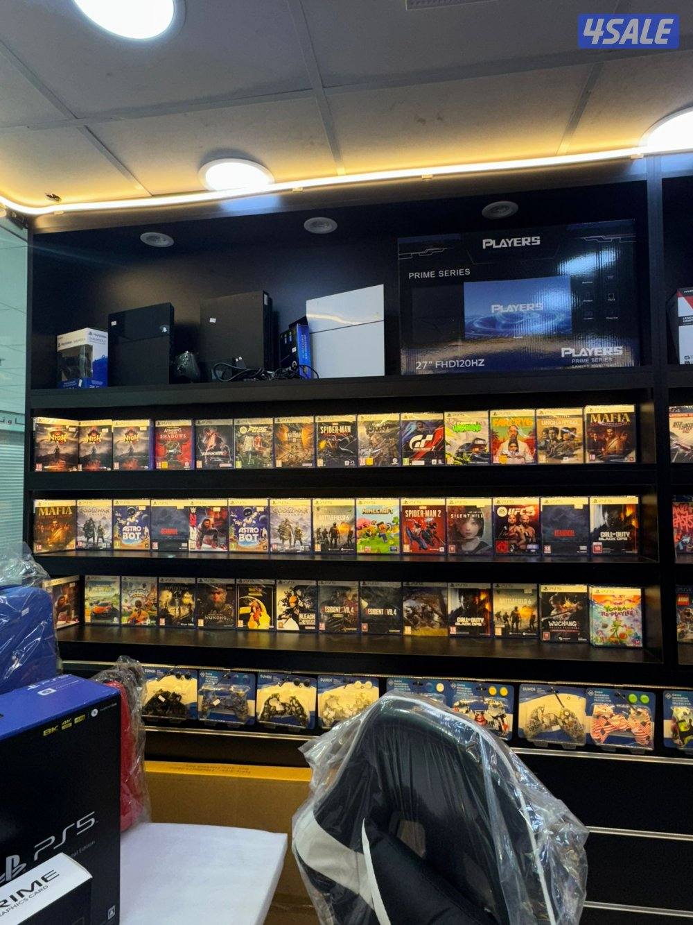 محل سوني 4،5 ننتندو سويتش 1،2 واكس بوكس واكسسواراتهم2