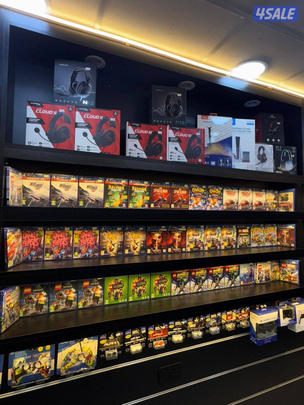 محل سوني 4،5 ننتندو سويتش 1،2 واكس بوكس واكسسواراتهم3