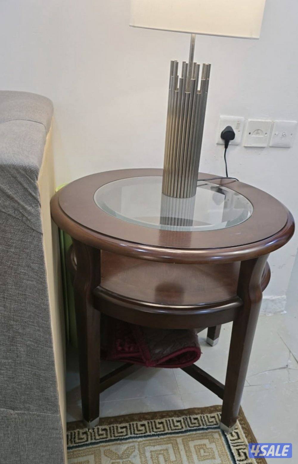 8 seater Sofa with 3 tables2