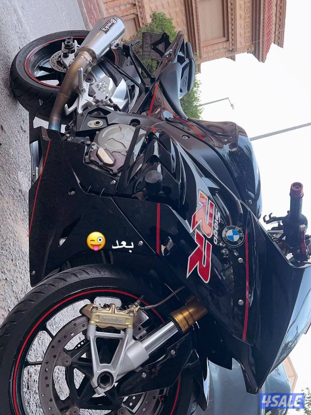 bmw hb4 1000rr مديل 2016 ماشي20000الف شفتر اب وداون ابي اس تركشن4