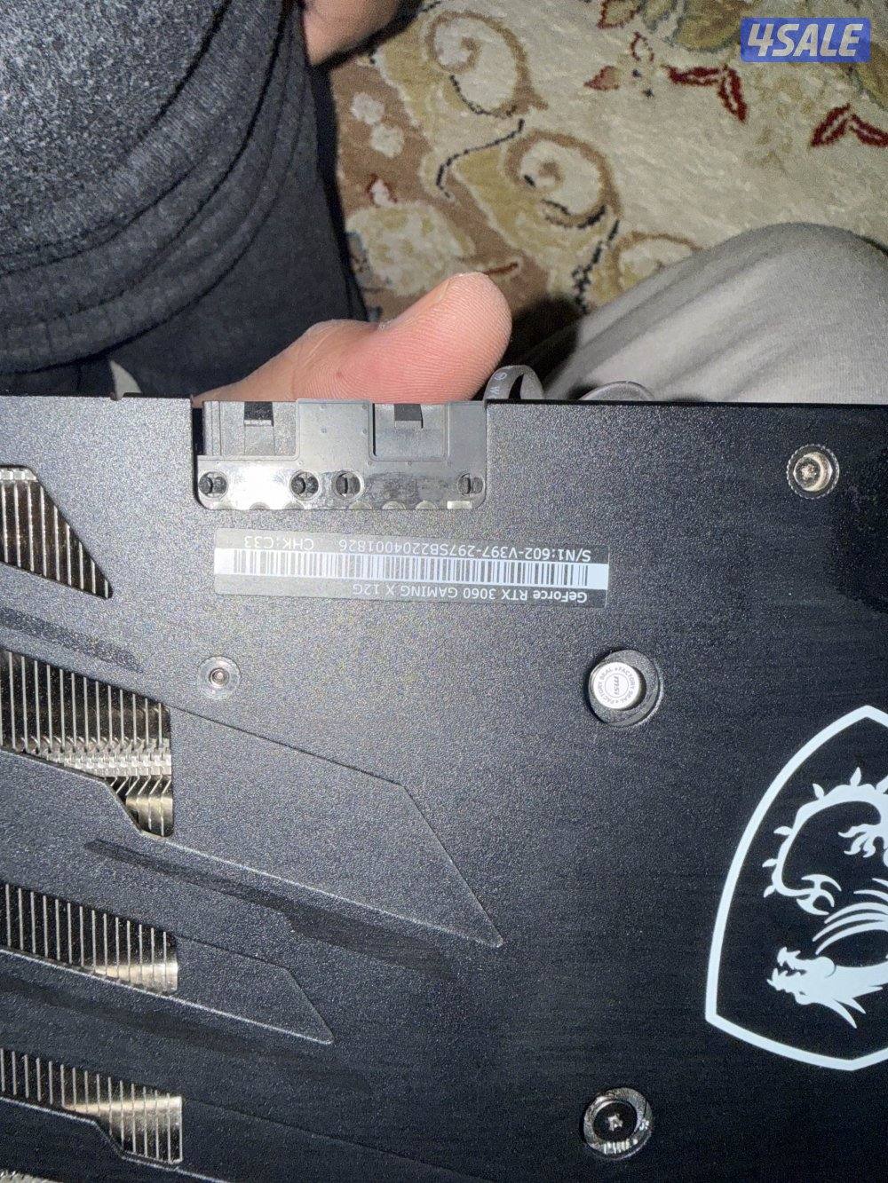 Graphics Card GeForce RTX 3060 GAMING X 12GB1