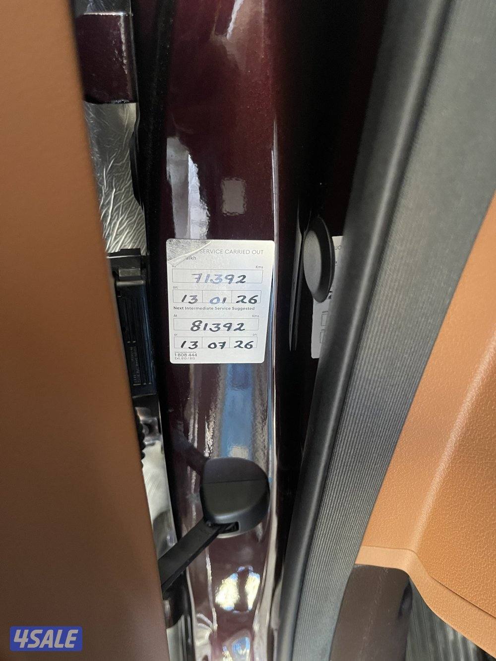 للبيع جينسيس موديل 2020 صبغ الوكاله عداد 7013