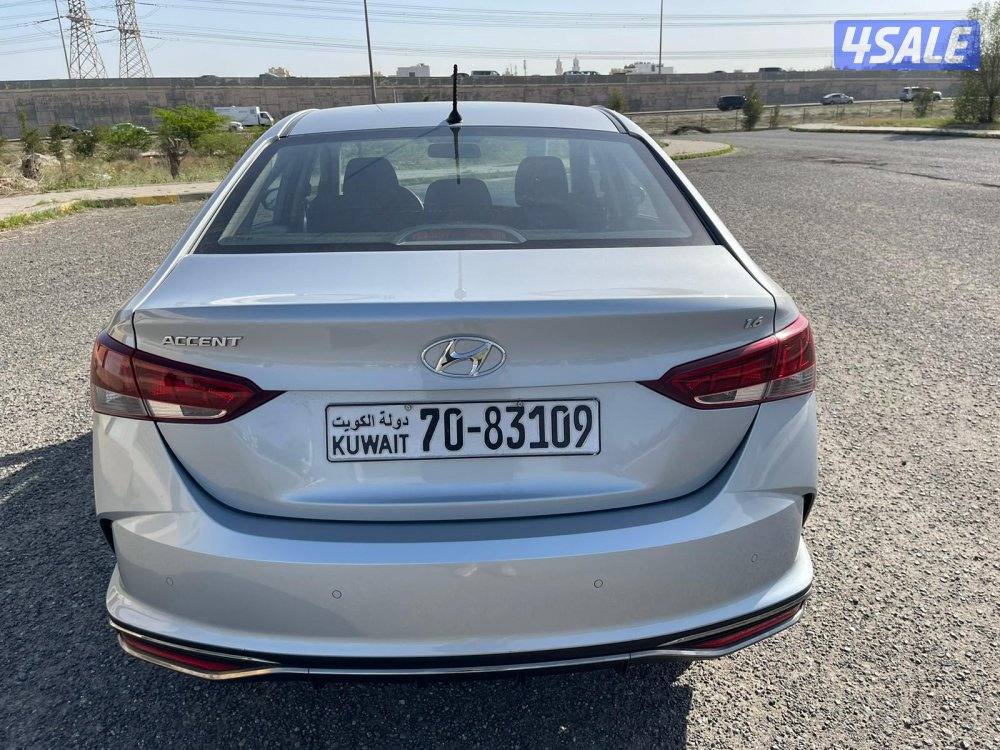 للبيع اكسنت موديل2023 صبغ الوكاله3