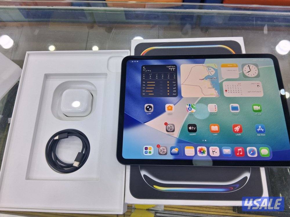 ايباد برو M5 مستعمل بحاله الجديد اقل من ١٥ يوم استخدام0