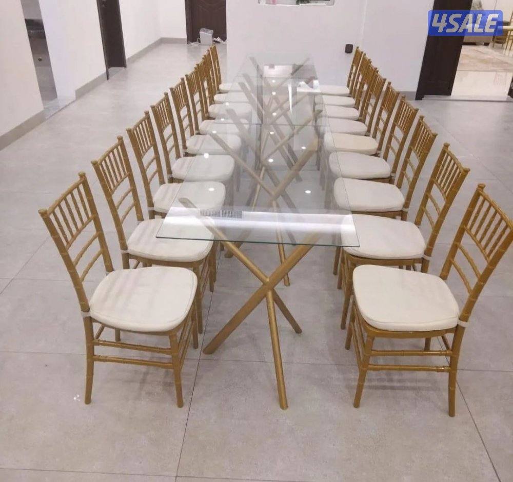 تأجير كراسي و طاولات · خدمات الحفلات والمناسبات · خدمة ايقاف سيارات ·4