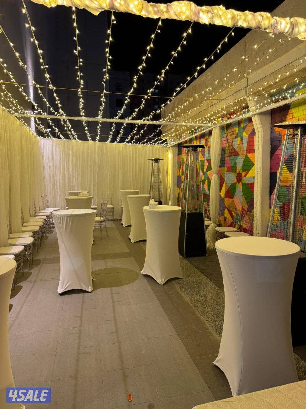 تأجير كراسي و طاولات · خدمات الحفلات والمناسبات · خدمة ايقاف سيارات ·11